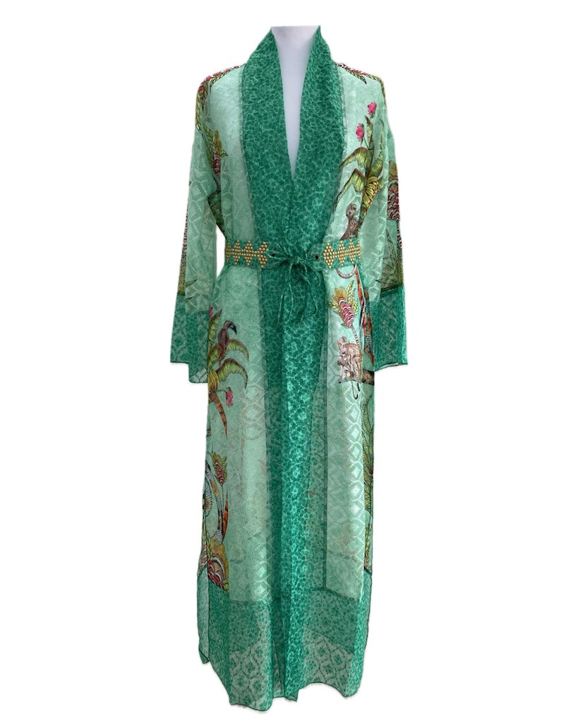 Kimono Lungo Safari Pin Up Stars