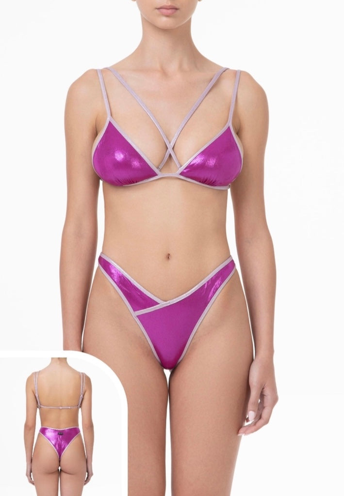 Bikini Donna Me Fui Triangolo con Slip Americano Fisso 0801_FX