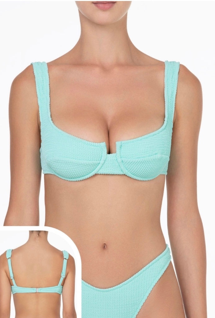 Reggiseno con Ferretto Donna F**K Verde Acqua 1202AQ