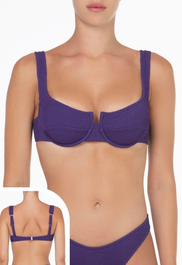 Reggiseno con Ferretto Donna F**K Viola 1202PR