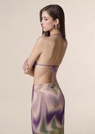 Triangolo Donna Mefui Viola 1902