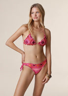 Bikini Donna Me Fui Triangolo con Slip Regolabile Fantasia 1500X30