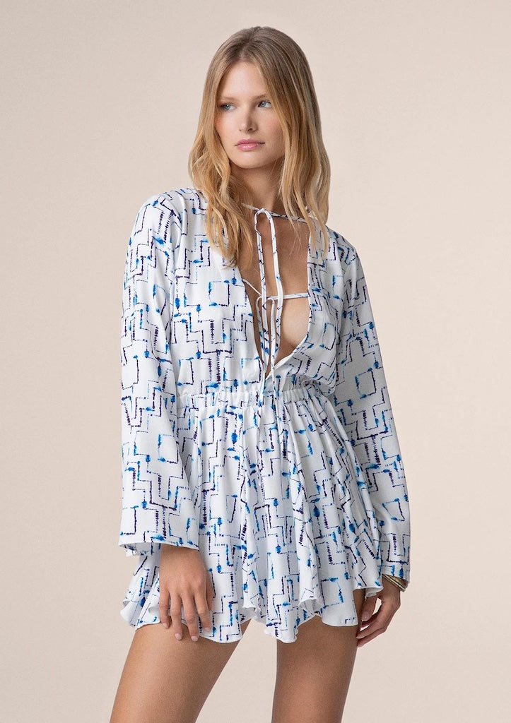 Vestito Corto Donna Me Fui Fantasia 0026X01