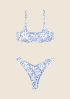Bikini Donna Me Fui Top Con Slip Americano Fisso Fantasia 0031X01