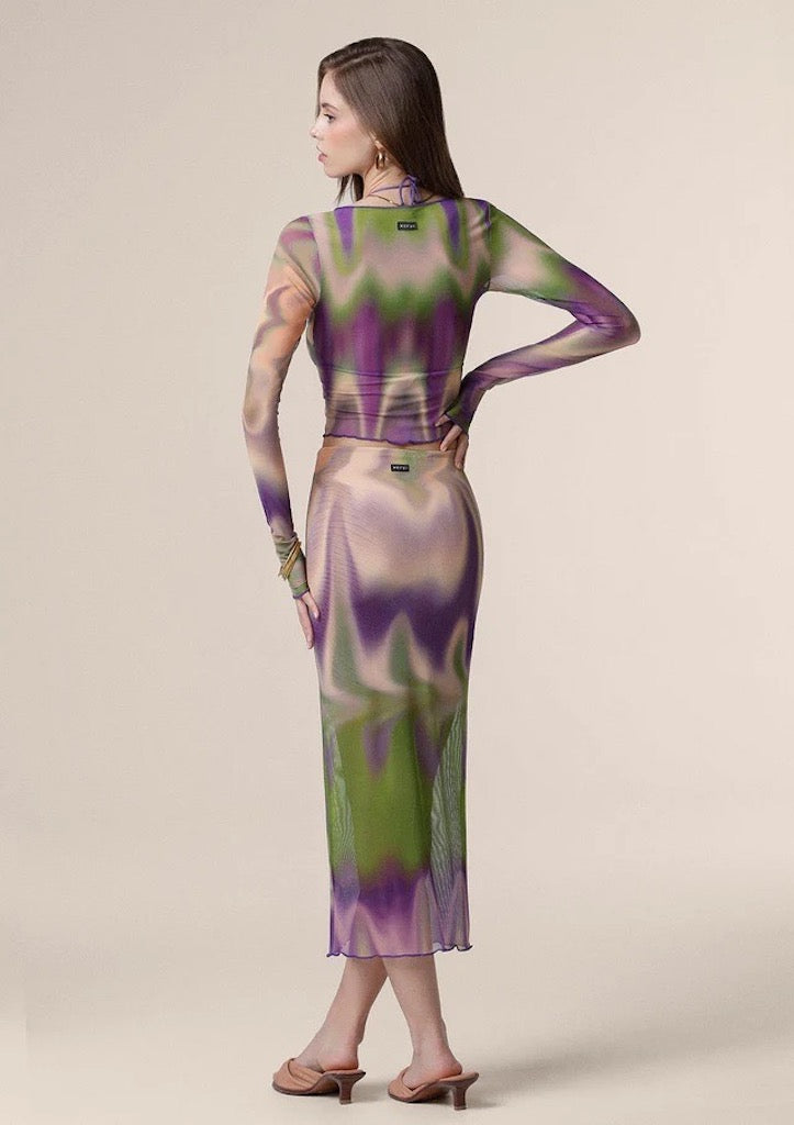 Gonna Midi Donna Me Fui Fantasia 0428X21