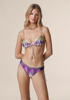 Bikini Donna Me Fui Triangolo con Slip Fisso Fantasia 0440X21