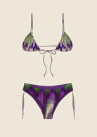 Bikini Donna Me Fui Triangolo con Slip Fisso Fantasia 0440X21