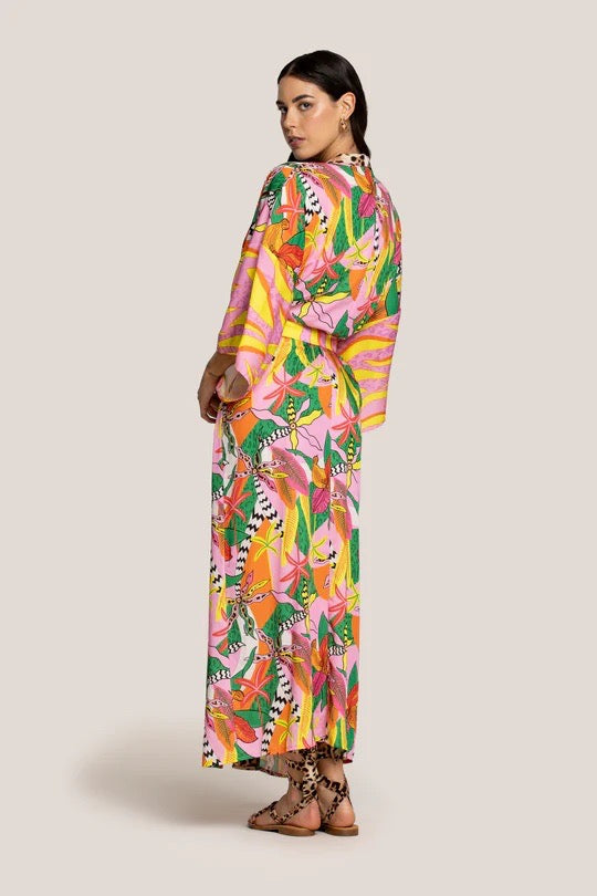 Kimono Lungo Donna 4Giveness Fantasia 5168