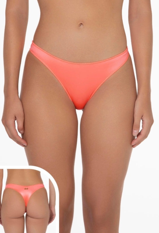 Slip Brasiliano Fisso Donna F**K Corallo 1311CR