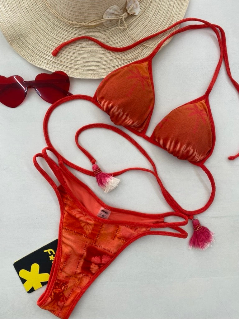 Bikini F**K Triangolo con Americano Fisso Fantasia 0730X21