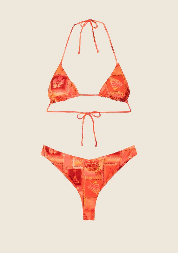 Bikini F**K Triangolo con Americano Fisso Fantasia 2110X16