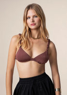 Triangolo Donna Me Fui Marrone 1909-BN