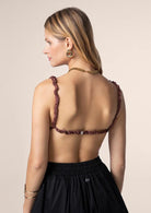 Triangolo Donna Me Fui Marrone 1909-BN