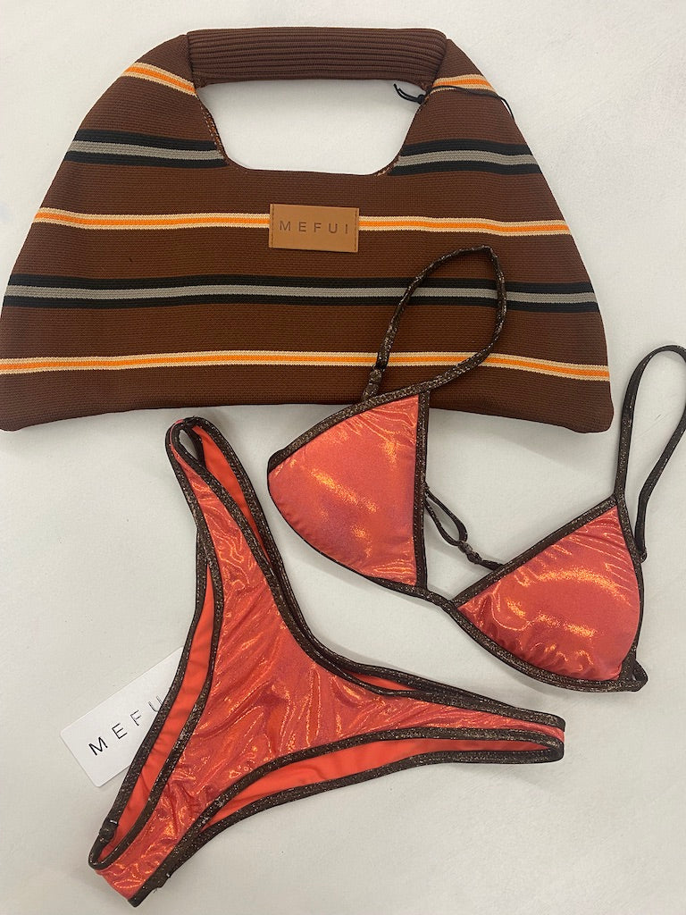 Bikini Donna Me Fui Triangolo con Slip Americano Fisso 0800_OR