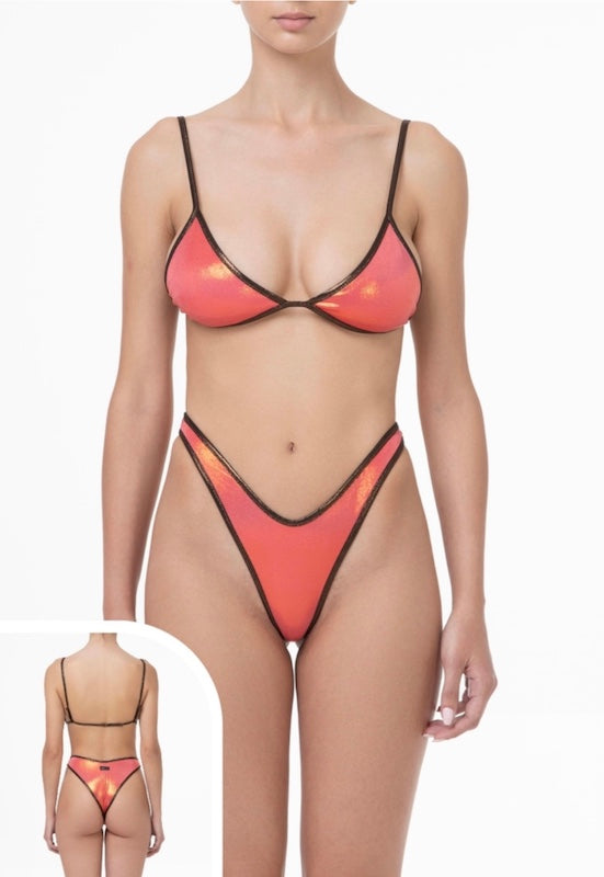 Bikini Donna Me Fui Triangolo con Slip Americano Fisso 0800_OR