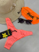 Slip Americano Fisso Donna F**K Corallo 1313CR