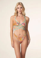 Bikini F**K Triangolo con Americano Fisso Fantasia 0900X07