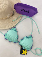Reggiseno Triangolo Frou Frou Donna F**K Acquamarina 1920AQ