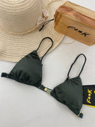 Triangolo Donna F**K Verde Militare 1330MG