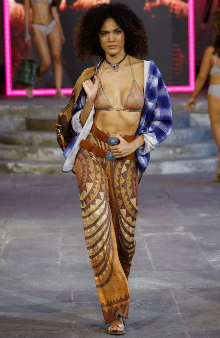 Pantalone Intreccio Africano Double Face Juta Pin Up Stars