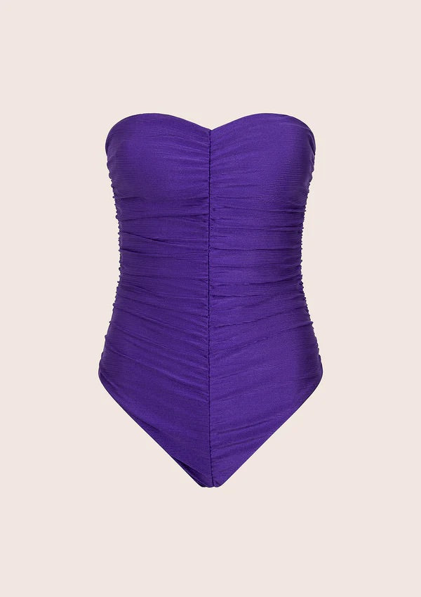 Monokini con Drappeggio Donna F**K Viola 1930PR