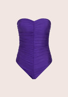 Monokini con Drappeggio Donna F**K Viola 1930PR