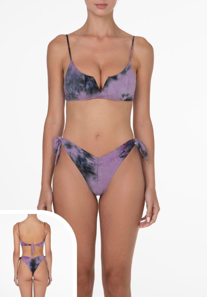 Bikini Donna F**K Top con Slip Regolabile Fantasia 0503PR