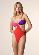 Trikini Donna Me fui Color Block 0505RD