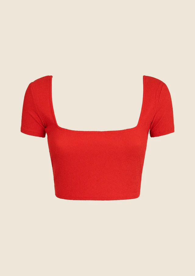 Crop Top Donna Me Fui Color Block 0506RD