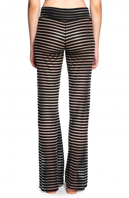 Pantalone Donna Pin Up Stars Marina Gold Nero PF223PA