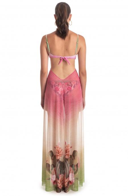 Abito Pareo Tulle Fiore Del Deserto Pin-Up Stars