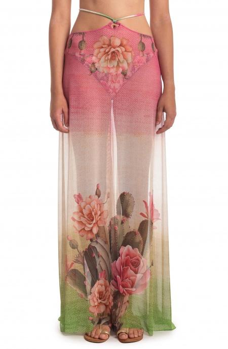Abito Pareo Tulle Fiore Del Deserto Pin-Up Stars