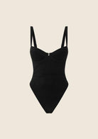 Monokini Donna con Ferretto F**K Nero 1146-BK