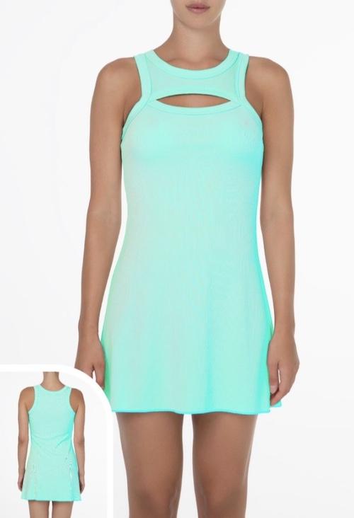 Vestito Corto Donna F**K Verde Acqua 1954AQ