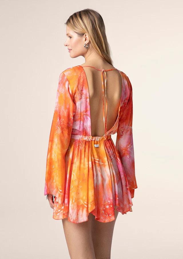 Vestito Corto Donna Me Fui Fantasia 0726-X32