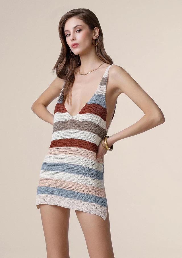 Vestito Corto Donna Me Fui Fantasia 0329-MC