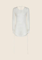 Vestito corto Donna F**K Bianco 0937WH
