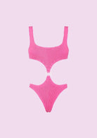 Trikini Donna F**K Fucsia Fluo SWC031-FF