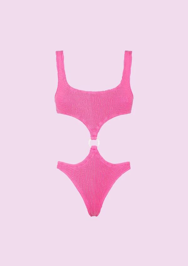 Trikini Donna F**K Fucsia Fluo SWC031-FF