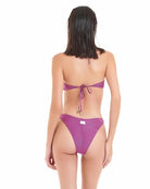 Bikini Donna Cotazur Bralette in Lurex Viola
