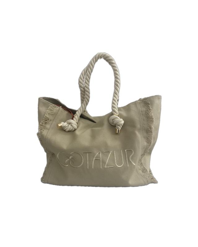 Borsa Mare Cotazur Canvas Beige BSCA0120