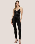 Tuta Donna 4Giveness Nera Cristall Strass